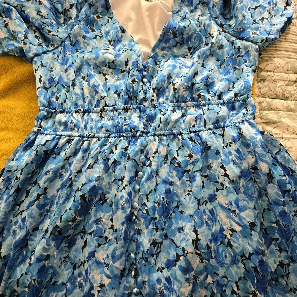 NWT Kensie Floral Midi Dress - Picture 9 of 9